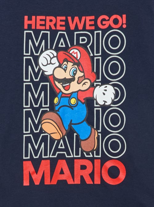 Pigiama lungo "Mario" - Set 2 pezzi - Kiabi