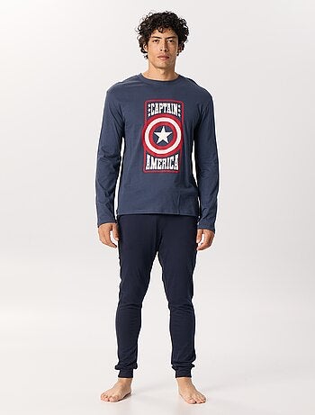 Pigiama lungo 'Marvel' - 2 pezzi