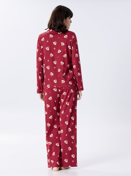 Pigiama lungo \'Mickey\' \'Disney\' - 2 pezzi - Kiabi