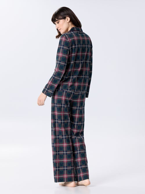 Pigiama lungo 'Mickey' 'Disney' 'Natale' - 2 pezzi - Kiabi