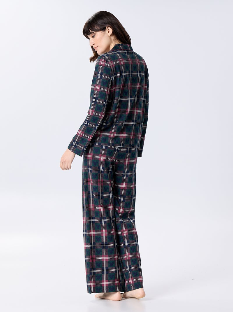 Pigiama lungo 'Mickey' 'Disney' 'Natale' - 2 pezzi Rosso - Kiabi