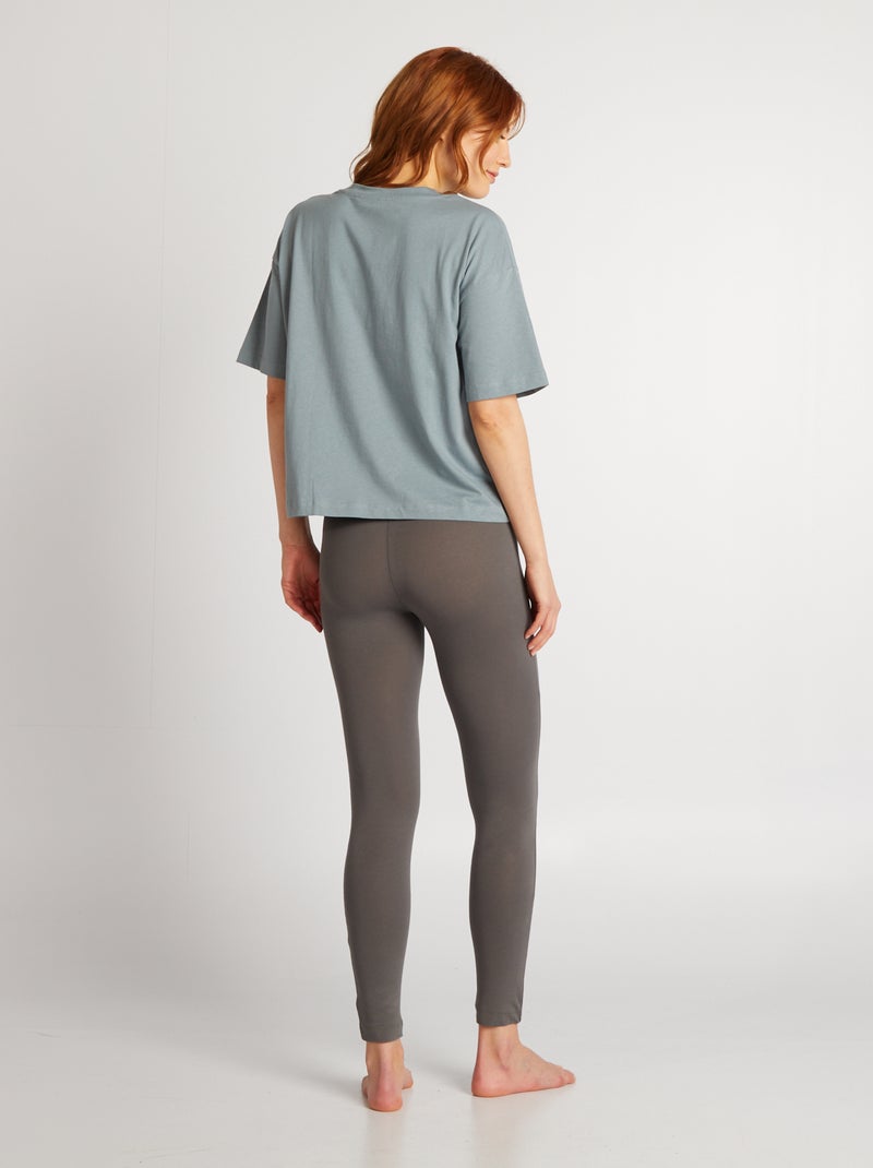 Pigiama lungo 'Minecraft' - 2 pezzi VERDE - Kiabi