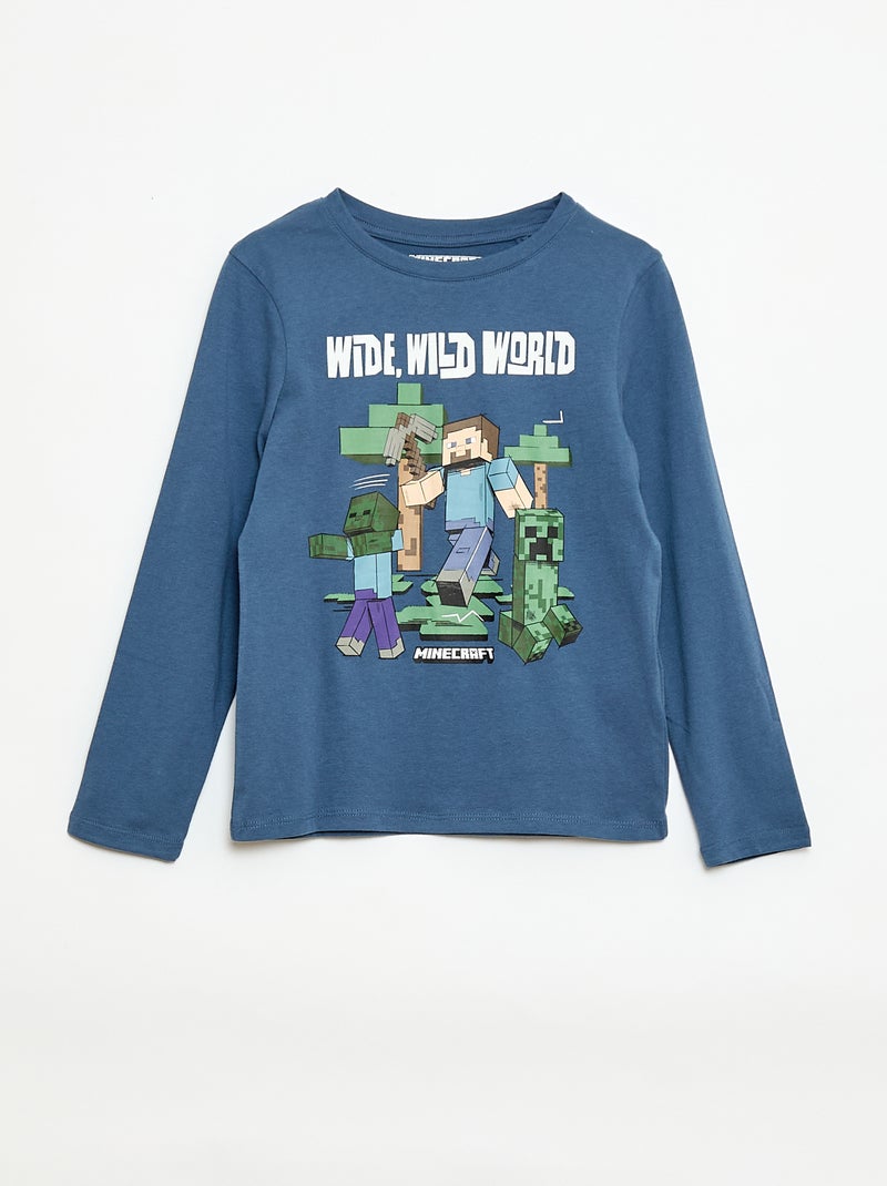 Pigiama lungo 'Minecraft' - 2 pezzi Verde - Kiabi