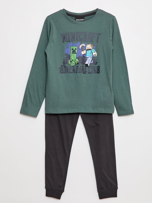 Pigiama lungo 'Minecraft' - Set 2 pezzi - Kiabi