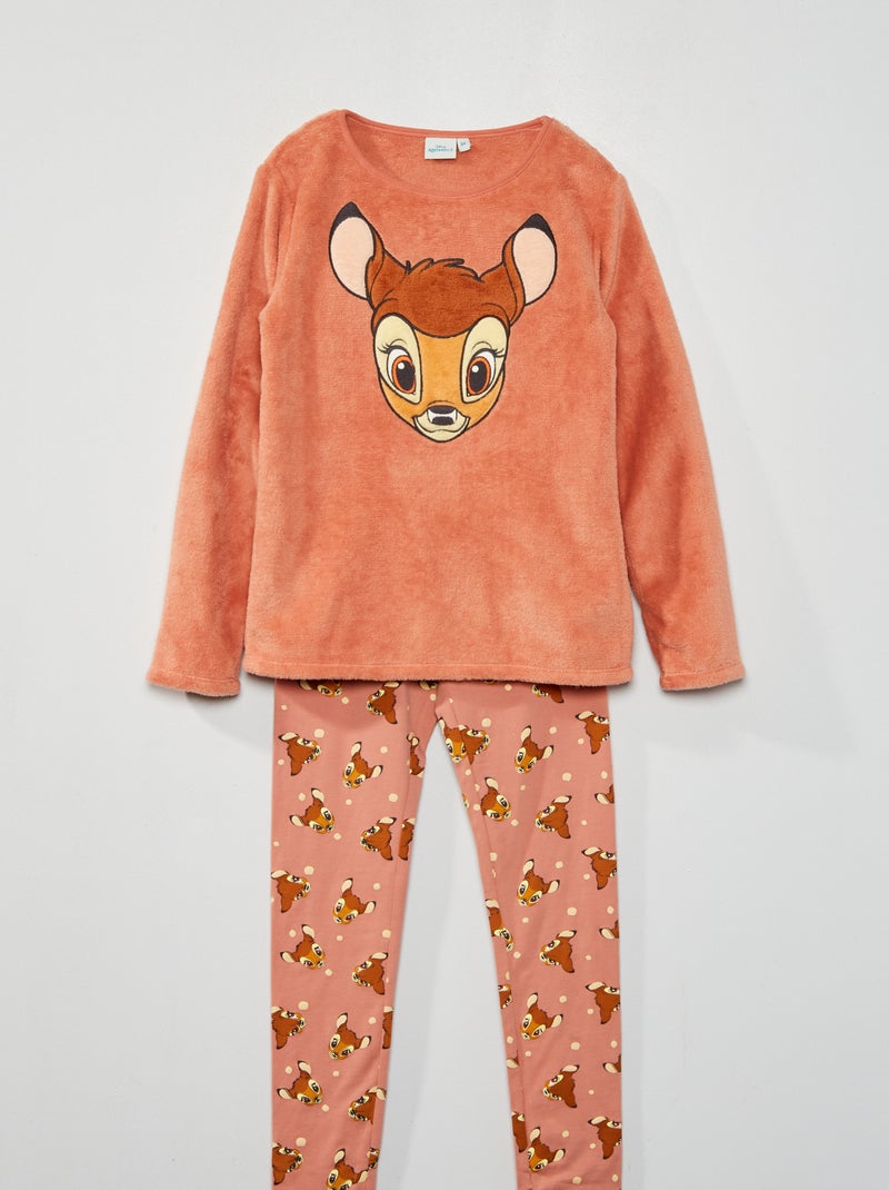 Pigiama lungo 'Minou' di Disney 2 pezzi ROSA - Kiabi