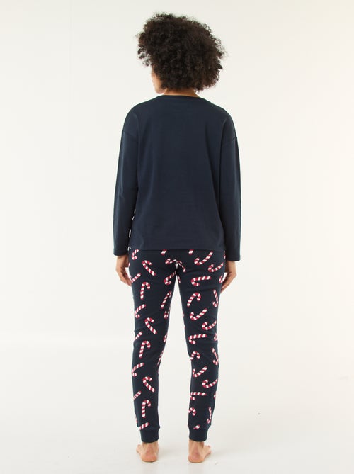 Pigiama lungo Natale - 2 pezzi - Kiabi