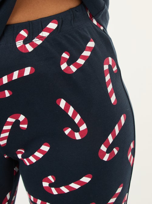 Pigiama lungo Natale - 2 pezzi - Kiabi