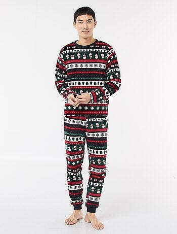 Pigiama lungo natalizio - 2 pezzi