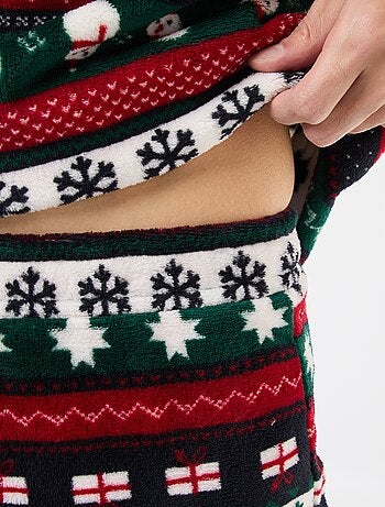 Pigiama lungo natalizio - 2 pezzi