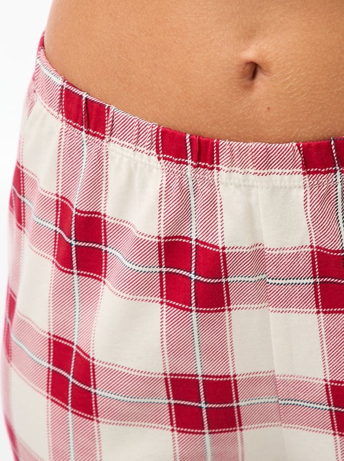 Pigiama lungo natalizio 'Mickey' - 2 pezzi - Kiabi