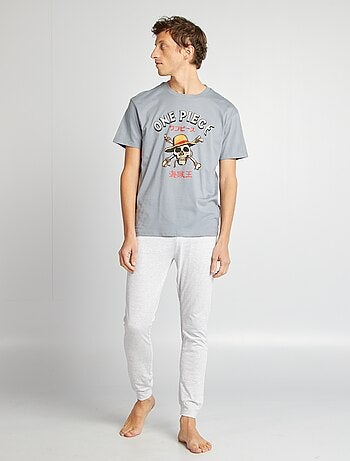 Pigiama lungo 'One Piece' - 2 pezzi