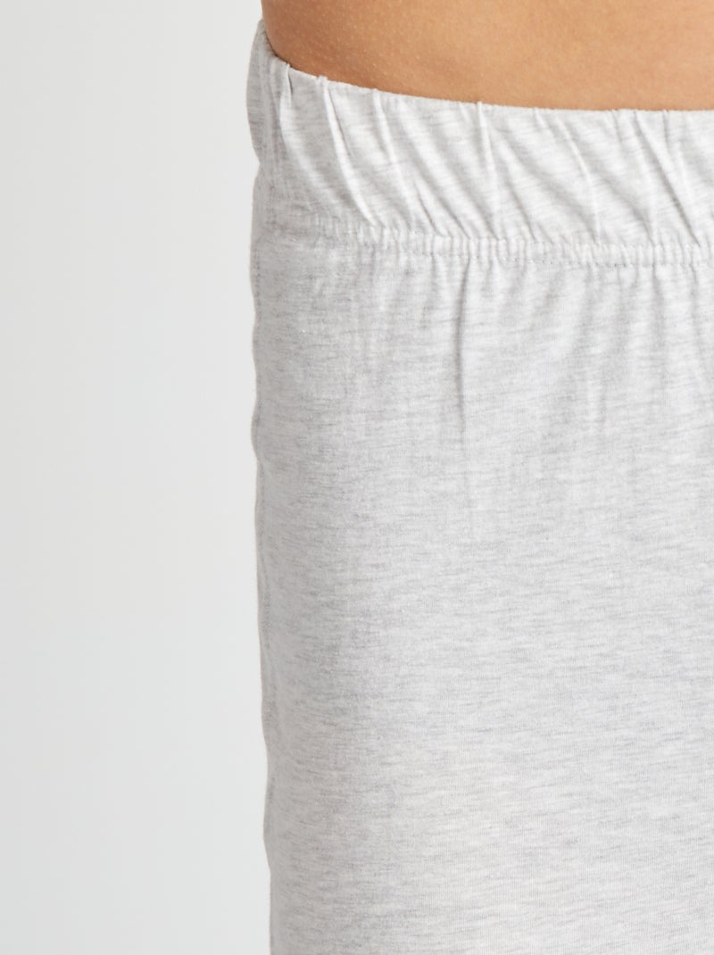 Pigiama lungo 'One Piece' - 2 pezzi GRIGIO - Kiabi