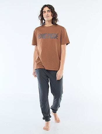 Pigiama lungo 'One piece' - Set 2 pezzi