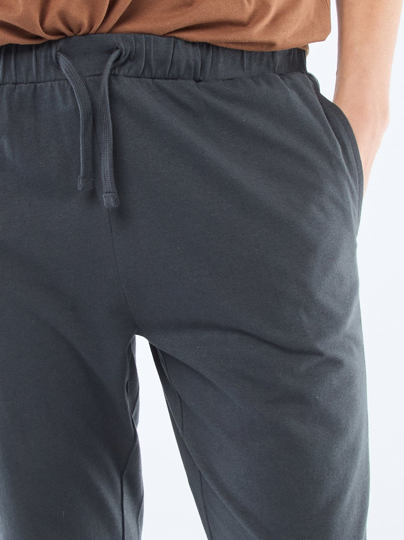 Pigiama lungo 'One piece' - Set 2 pezzi Grigio - Kiabi