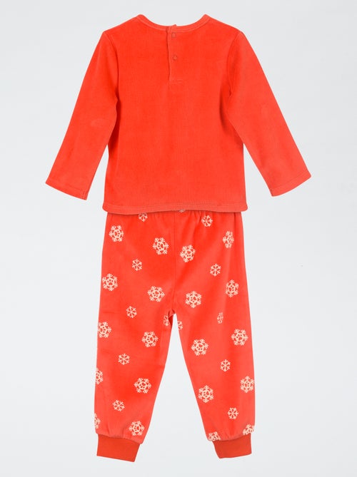 Pigiama lungo 'Paw Patrol' T-shirt + pantaloni in velluto - 2 pezzi - Kiabi Pigiama lungo 'Paw Patrol' T-shirt + pantaloni in velluto - 2 pezzi - Kiabi