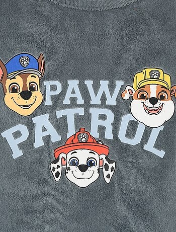 Pigiama lungo 'Paw Patrol' T-shirt + pantaloni in velluto - 2 pezzi