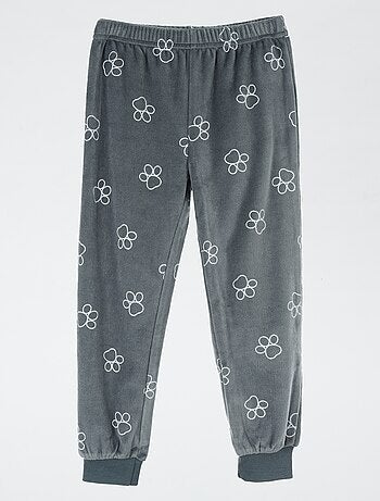 Pigiama lungo 'Paw Patrol' T-shirt + pantaloni in velluto - 2 pezzi