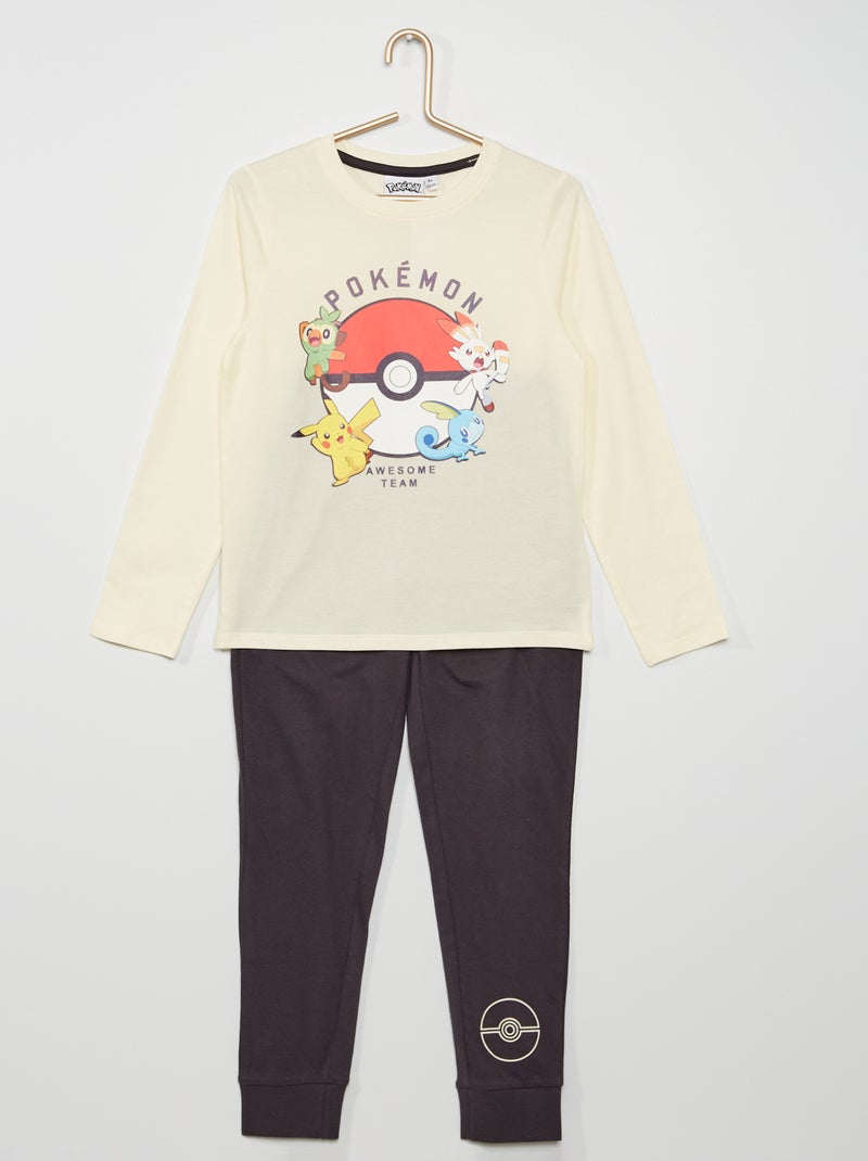 Pigiama lungo Pokemon BEIGE - Kiabi