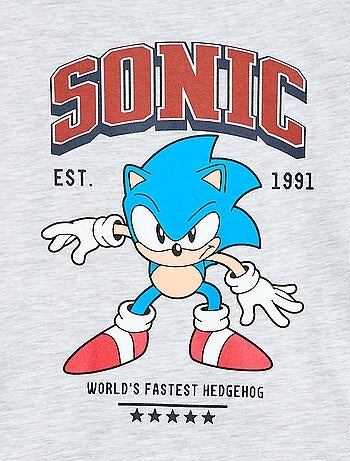 Pigiama lungo 'Sonic' - Set 2 pezzi