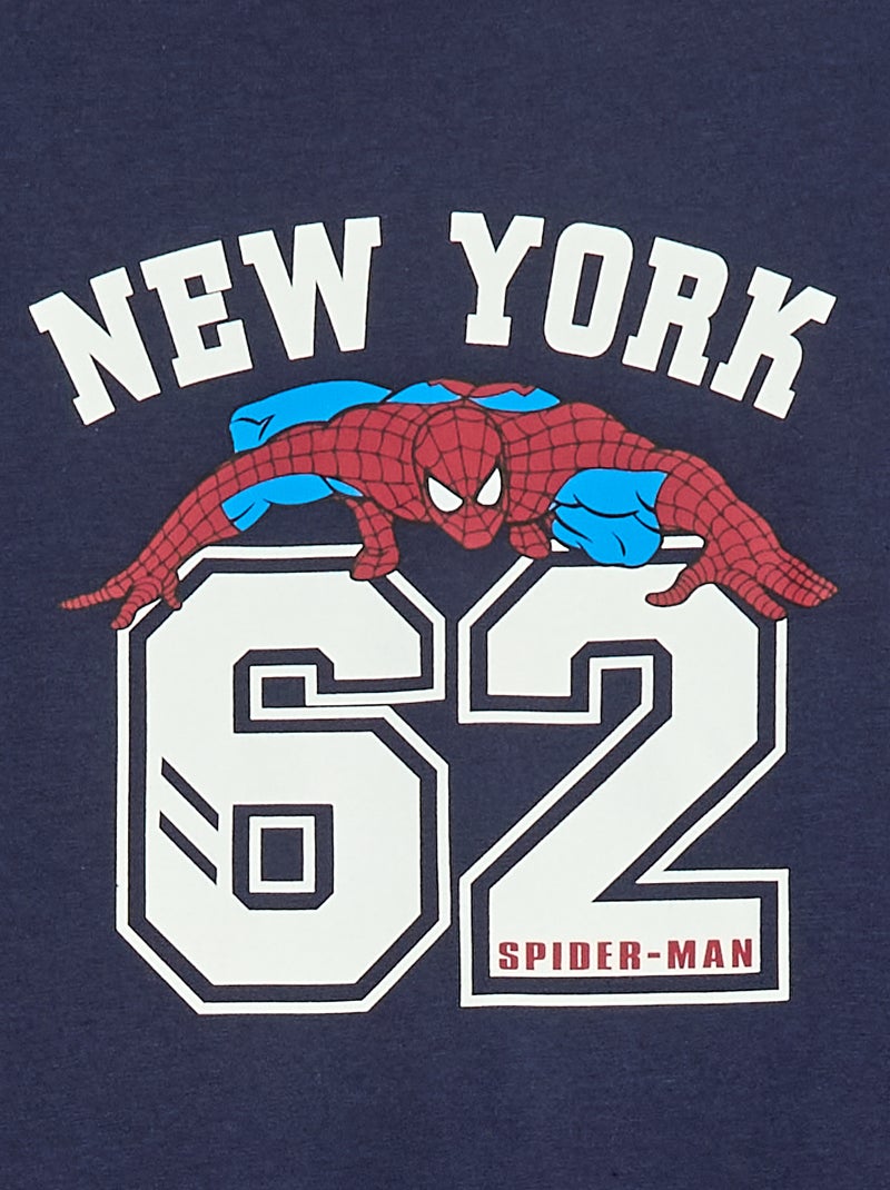 Pigiama lungo 'Spider-Man' 'Marvel' - Set 2 pezzi Blu - Kiabi