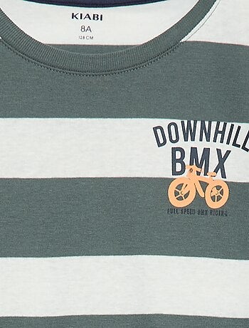 Pigiama lungo stampato - completo 2 pezzi