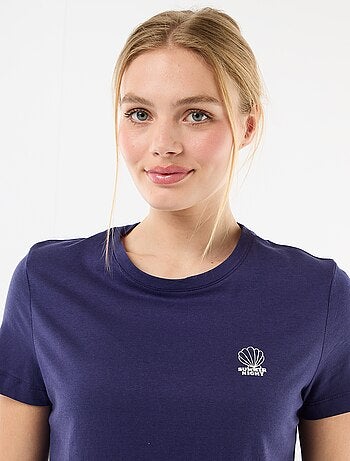 Pigiama lungo stampato - 2 pezzi