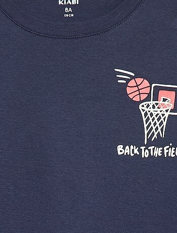 Pigiama lungo stampato - completo 2 pezzi