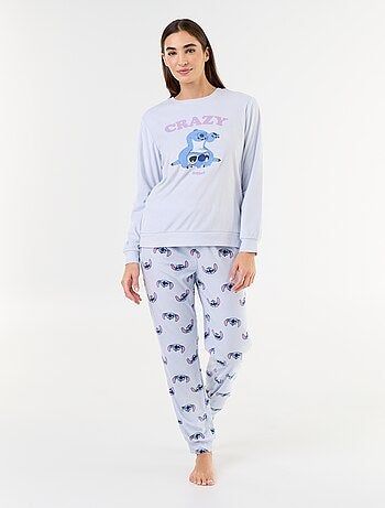 Pigiama lungo stampato 'Disney' - 2 pezzi