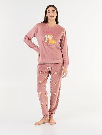 Pigiama lungo stampato 'Disney' - 2 pezzi