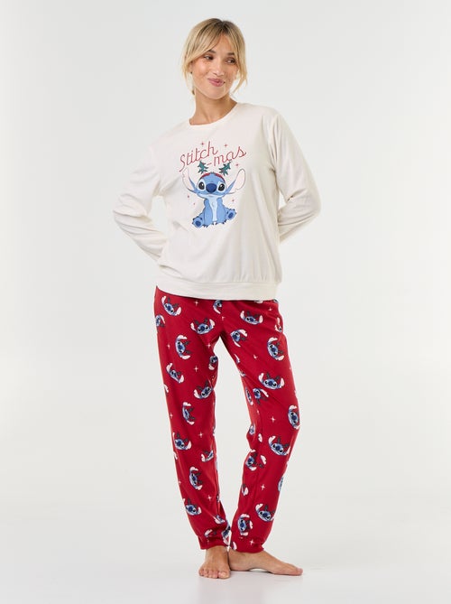 Pigiama lungo stampato 'Disney' - 2 pezzi - Kiabi