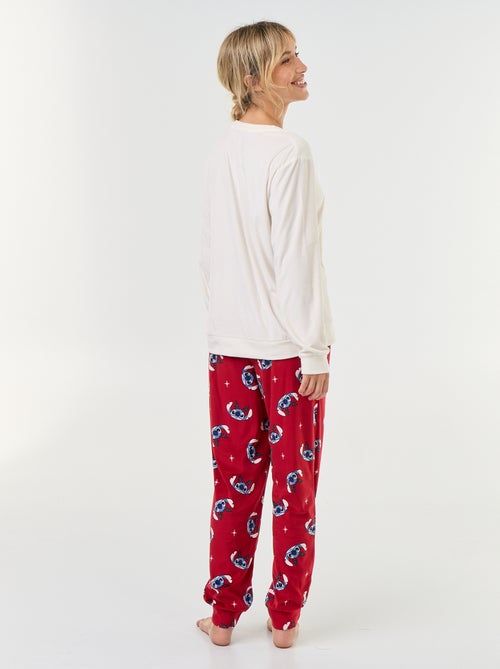 Pigiama lungo stampato 'Disney' - 2 pezzi - Kiabi