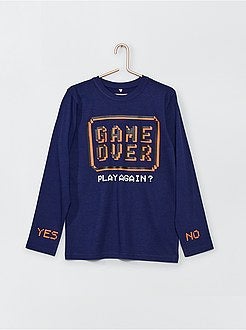 Pigiama lungo stampato - Kiabi