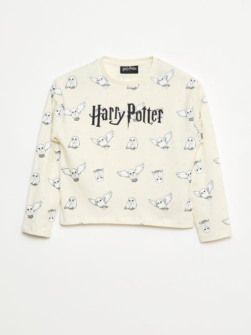 Pigiama lungo stampato 'Harry Potter' - 2 pezzi - Kiabi