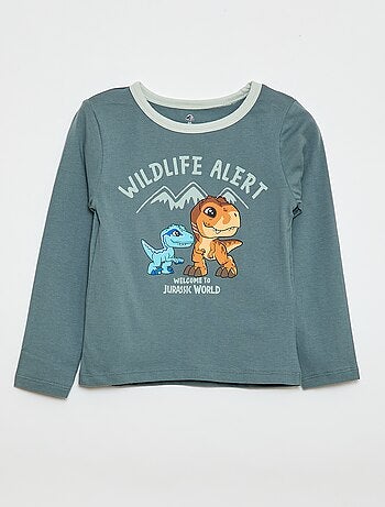 Pigiama lungo stampato 'Jurassic World'
