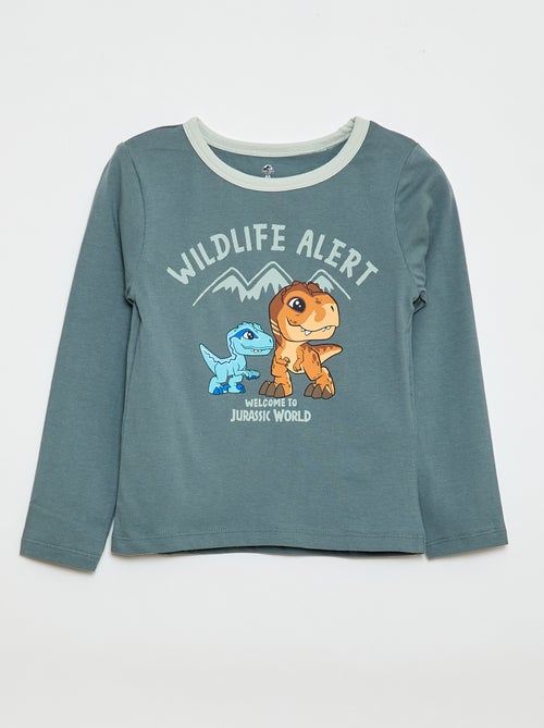 Pigiama lungo stampato 'Jurassic World' - Kiabi Pigiama lungo stampato 'Jurassic World' - Kiabi