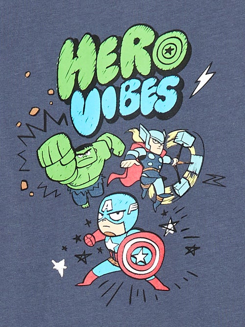 Pigiama lungo stampato 'Marvel' - Kiabi