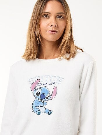 Pigiama lungo 'Tic Tac' 'Disney' in pile - 2 pezzi