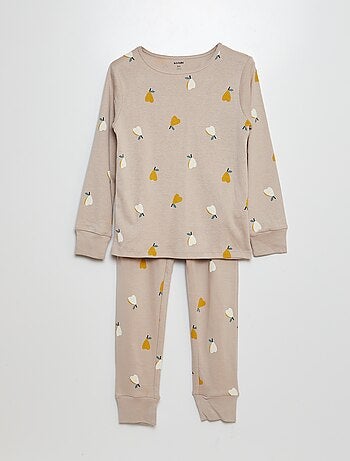 Pigiama lungo t-shirt + pantaloni - 2 pezzi