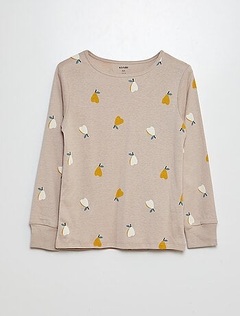 Pigiama lungo t-shirt + pantaloni - 2 pezzi