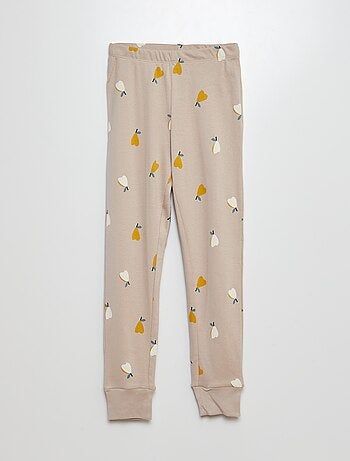 Pigiama lungo t-shirt + pantaloni - 2 pezzi