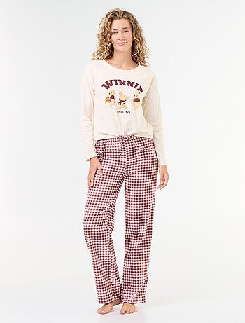 Pigiama lungo "Winnie" "Disney" - 2 pezzi