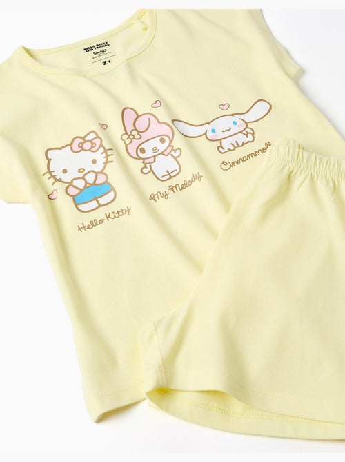 Pigiama manica corta realizzato in cotone con stampa Hello Kitty - Kiabi