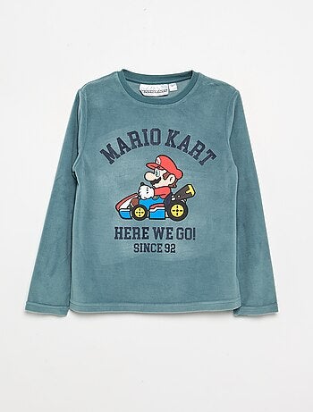 Pigiama "Mario Kart" 2 pezzi - T-shirt a maniche lunghe + pantaloni