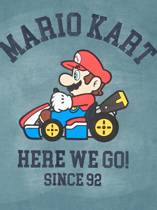 Pigiama "Mario Kart" 2 pezzi - T-shirt a maniche lunghe + pantaloni - Kiabi