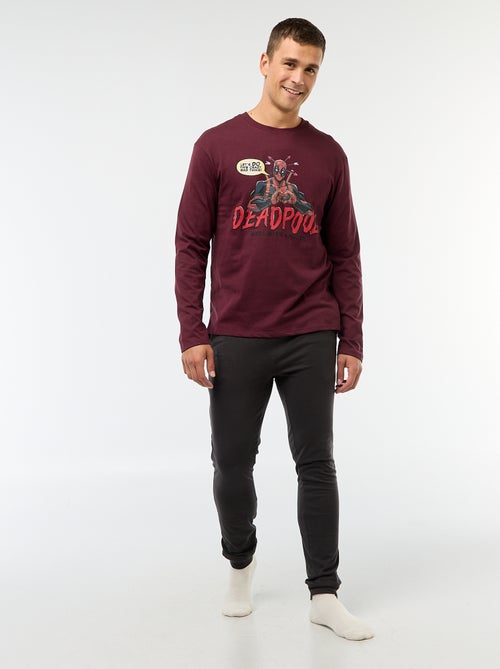 Pigiama 'Marvel' 'Deadpool' in cotone - Kiabi