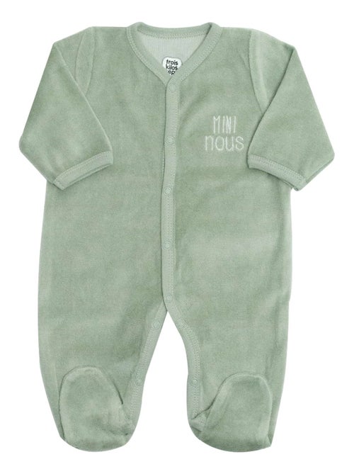 Pigiama nascita apertura frontale - Kiabi