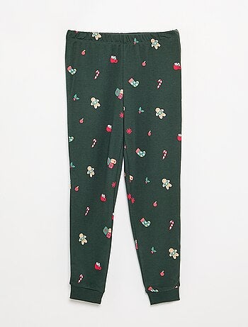 Pigiama 'Natale' 2 pezzi - T-shirt a maniche lunghe + pantaloni