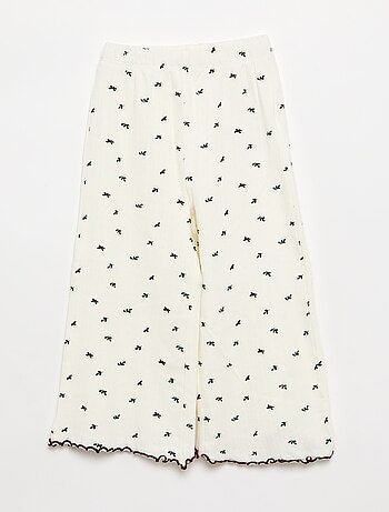 Pigiama 'Natale' 3 pezzi - T-shirt + pantaloni + cardigan smanicato