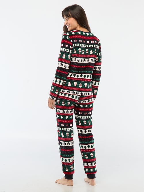 Pigiama natalizio 2 pezzi - Kiabi