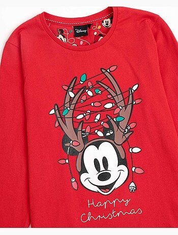 Pigiama natalizio a maniche lunghe DISNEY Mickey per bambine